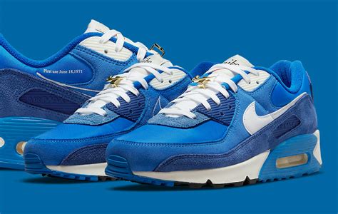 blauwe nike air max 90